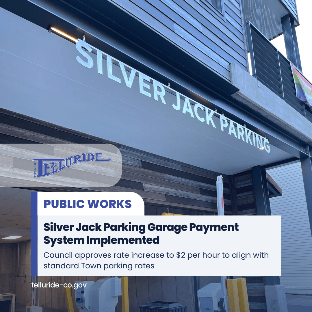 Silver Jack Parking Garage Payment System Implemented