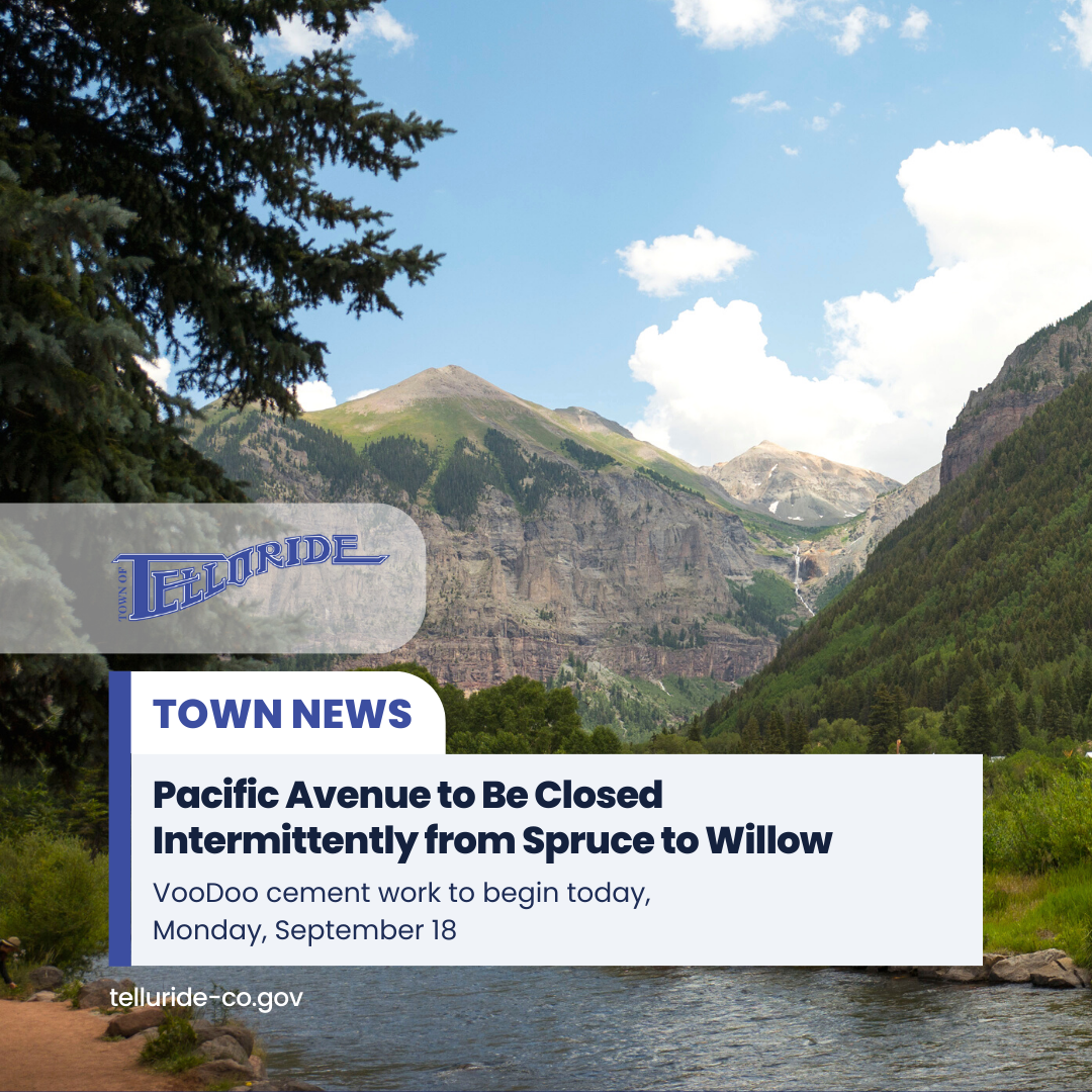 Pacific Avenue to Be Closed Intermittently from Spruce to Willow