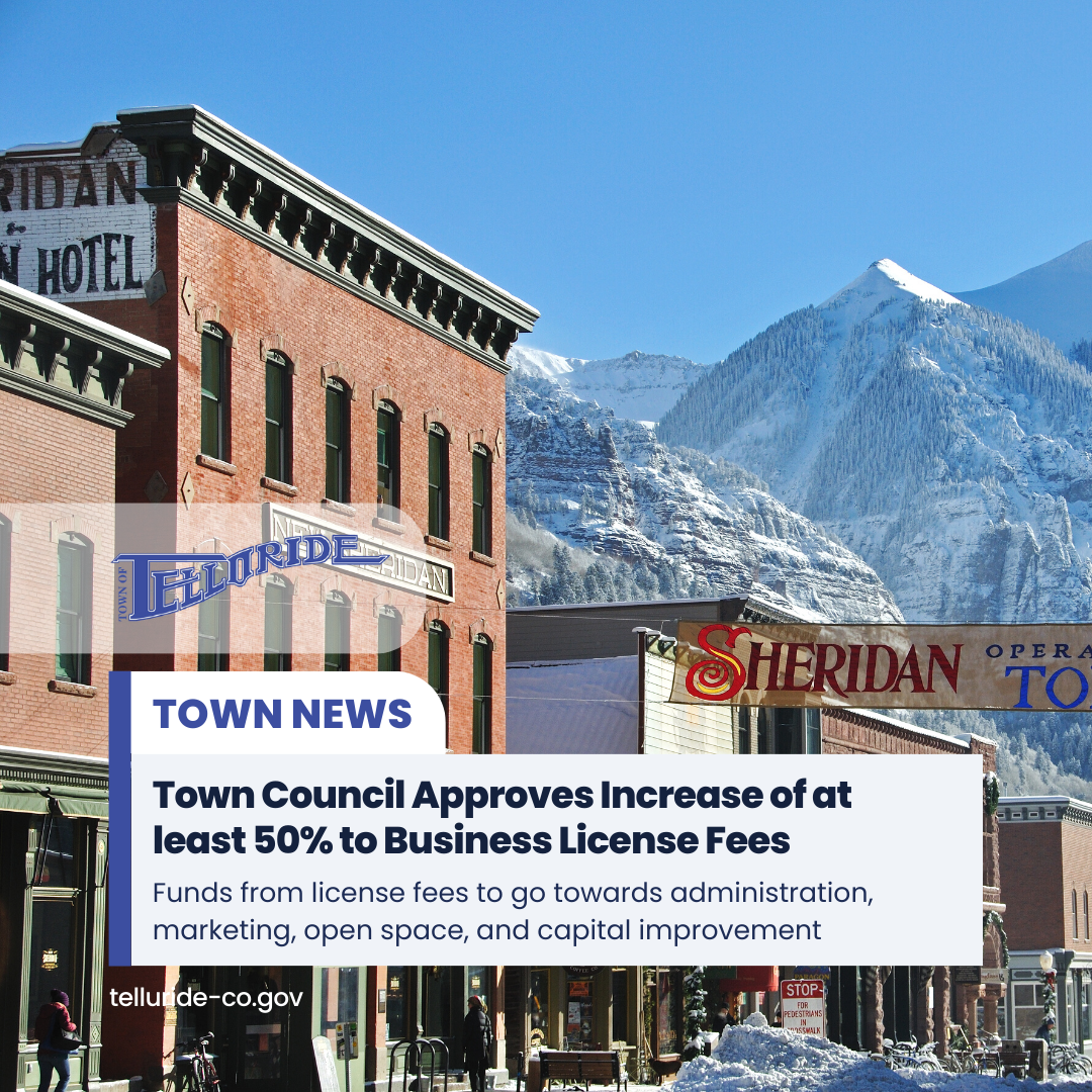 Town Council Approves Increase of at least 50 percent to Business License Fees