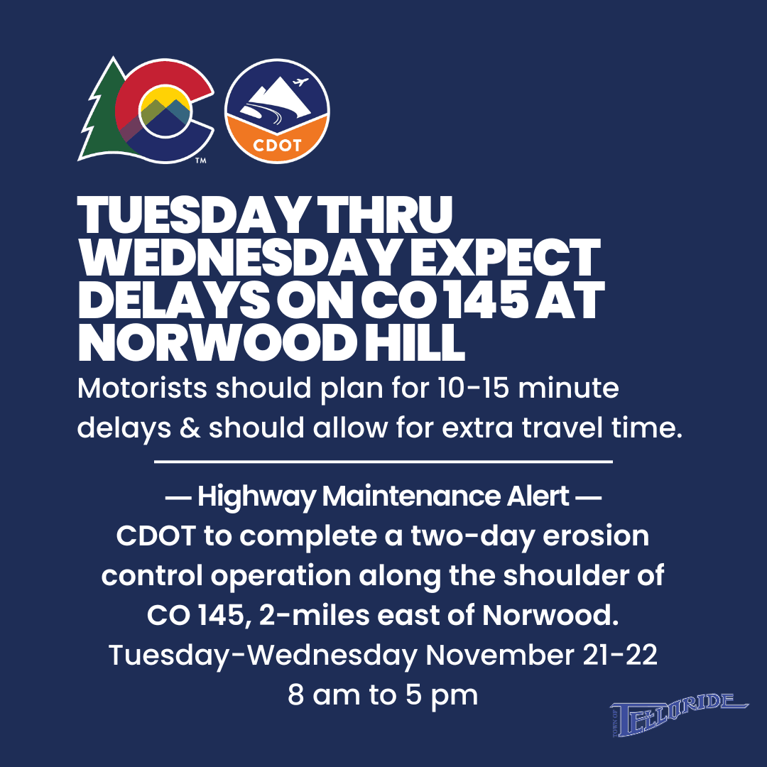 CDOT performs shoulder work on CO 145